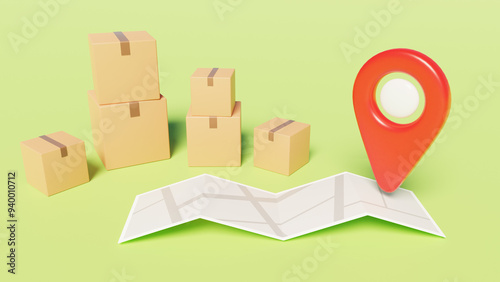 Delivery of goods. Logistic...