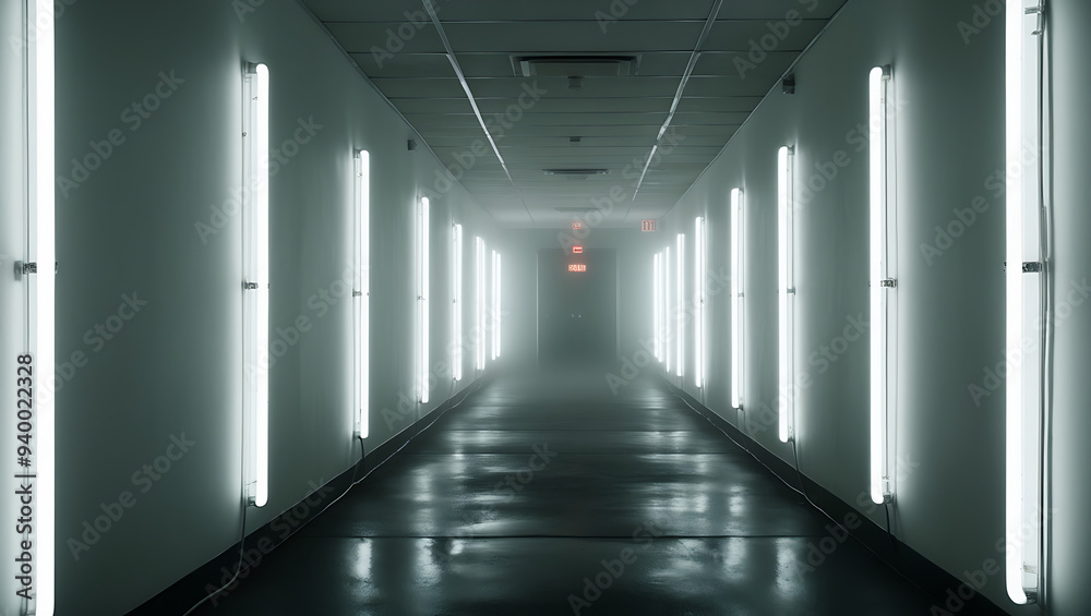 corridor in the office corridor in the office