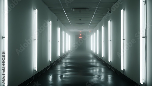 corridor in the office
