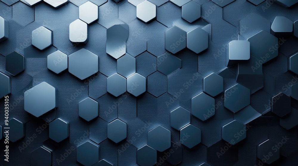 Abstract geometric backdrop featuring a hexagonal pattern Abstract geometric backdrop featuring a hexagonal pattern
