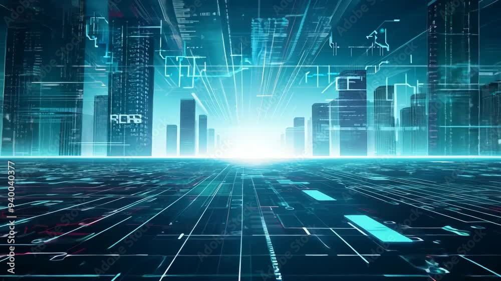 Never-ending navigation through a complex circuitboard landscape with futuristic design
Never-ending navigation through a complex circuitboard landscape with futuristic design