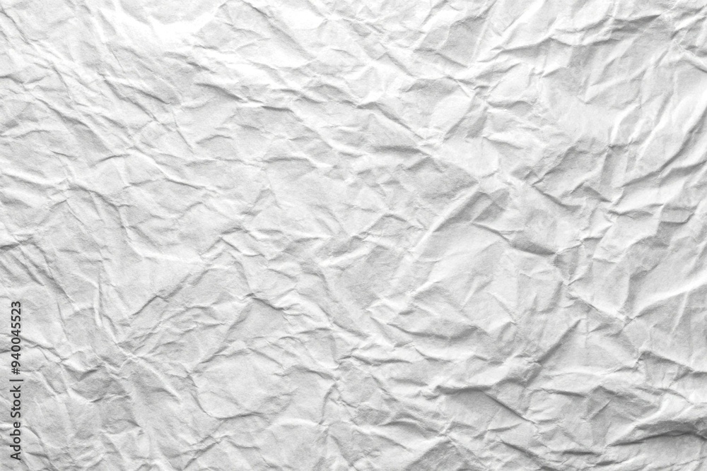 White paper texture background. Clean white paper, wrinkled, abstract background.
White paper texture background. Clean white paper, wrinkled, abstract background.