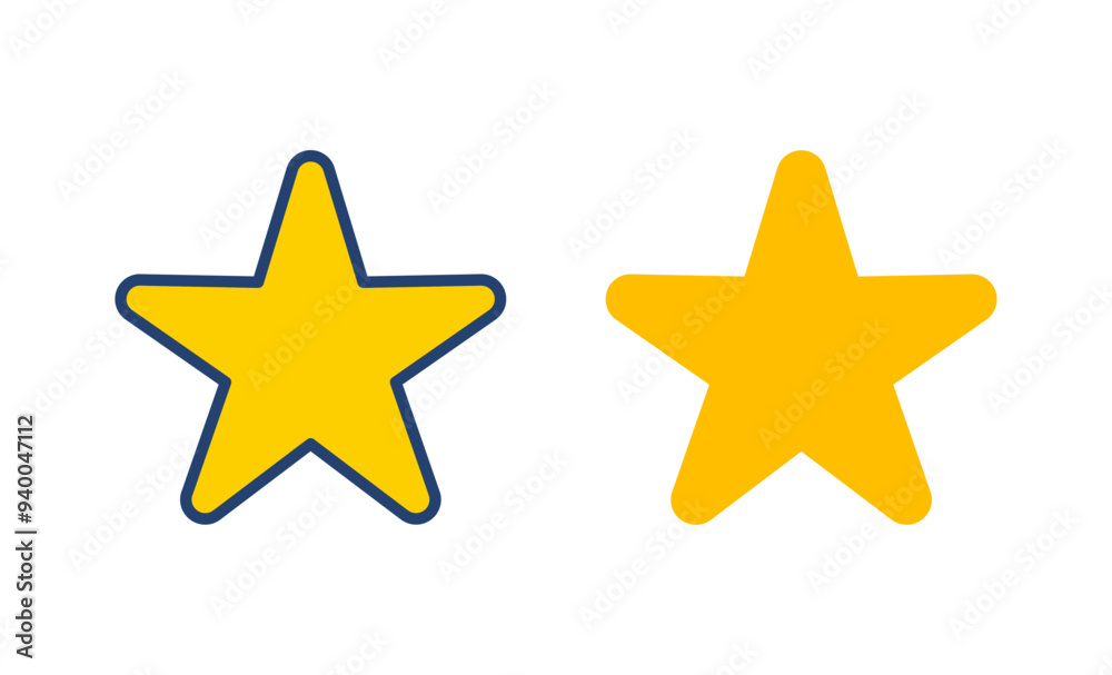 Star Icon vector. rating icon vector. favourite star icon Star Icon vector. rating icon vector. favourite star icon
