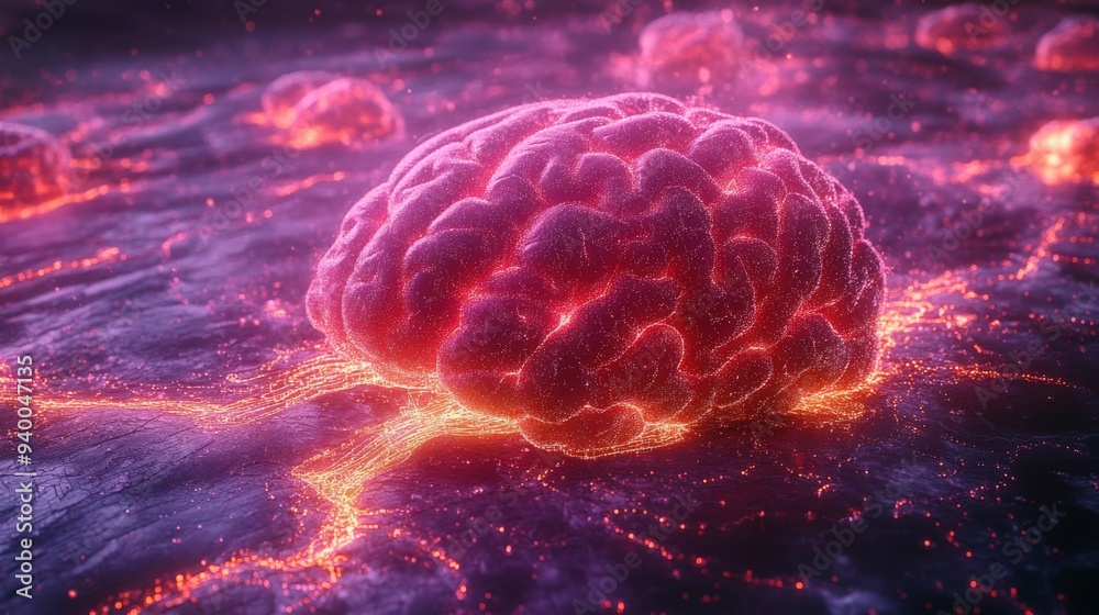 Digital Neural Networks in a 3D Human Brain Model Digital Neural Networks in a 3D Human Brain Model