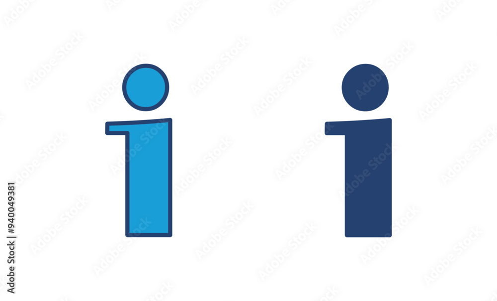 Info sign icon vector. about us icon vector. Faq icon Info sign icon vector. about us icon vector. Faq icon