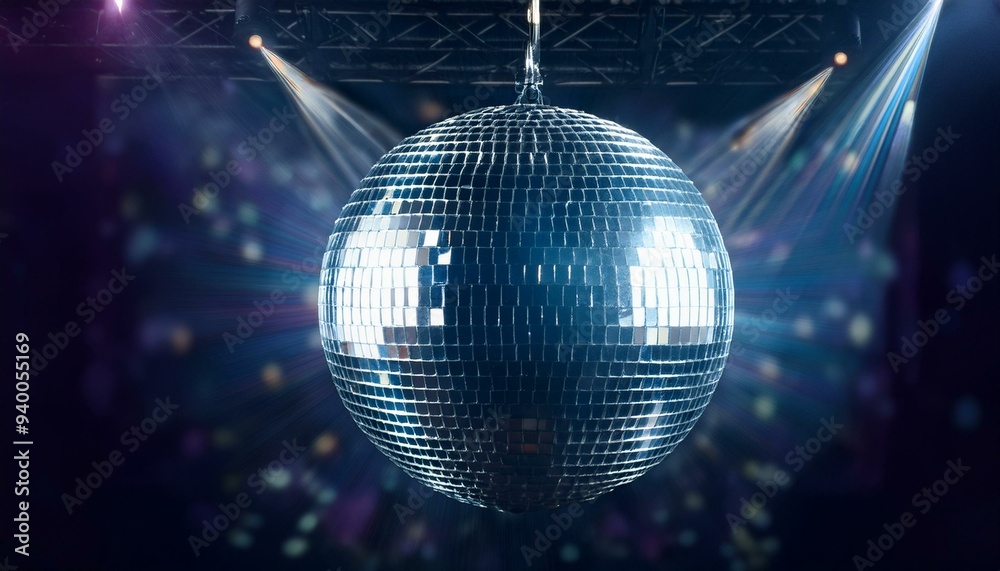 Fototapeta premium Disco mirror ball