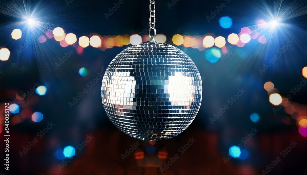 Fototapeta premium Disco mirror ball