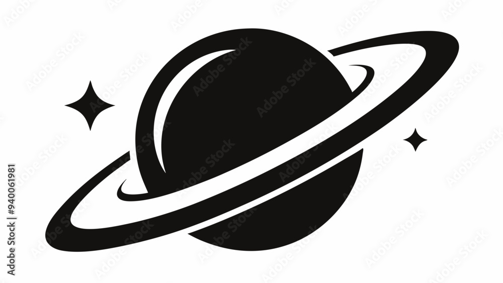 Saturn icon, Saturn with sparkle silhouette, cosmos and planet, Saturn silhouette vector
Saturn icon, Saturn with sparkle silhouette, cosmos and planet, Saturn silhouette vector