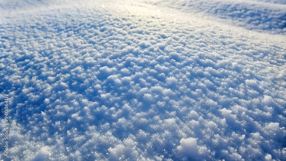 Texture of evenly spread snow on a field Texture of evenly spread snow on a field