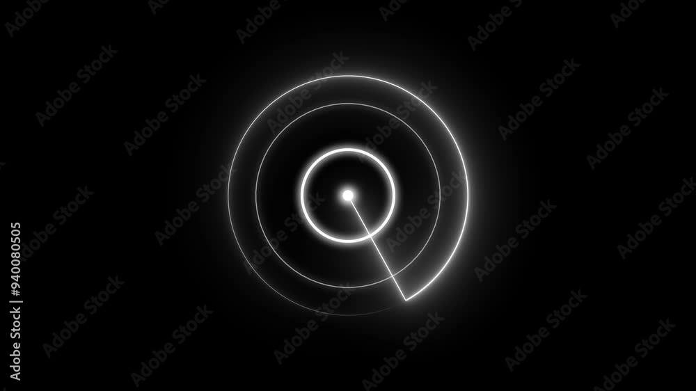 Searching Technology Radar Signal Animation. Futuristic Digital HUD Radar Detection Screen, Digital Radio Waves Circle Radar Diffusion Concept-4k Video. Searching Technology Radar Signal Animation. Futuristic Digital HUD Radar Detection Screen, Digital Radio Waves Circle Radar Diffusion Concept-4k Video.