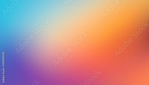 gradient blurred colorful with grain noise effect background, for art product design, social media, trendy, vintage, brochure, banner; screen saver; modern display backdrop