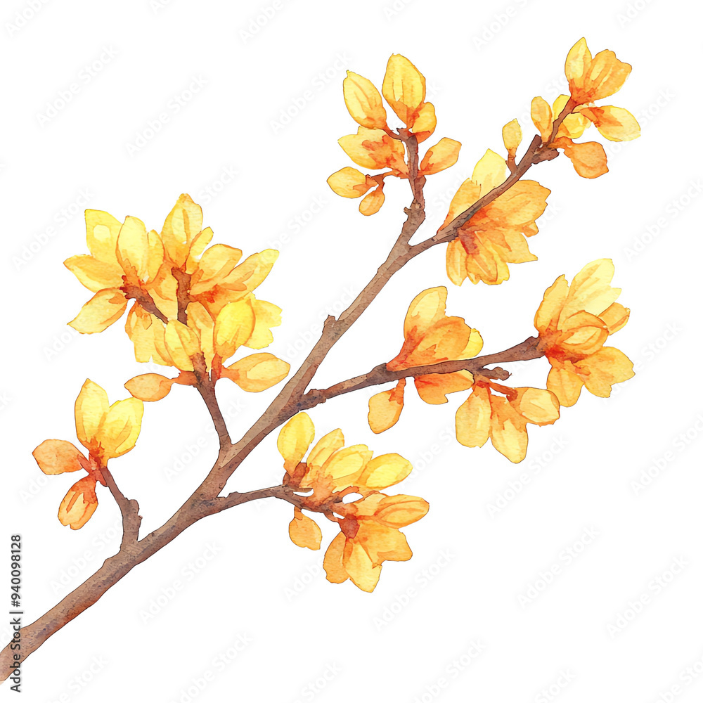 A beautiful watercolor illustration A beautiful watercolor illustration