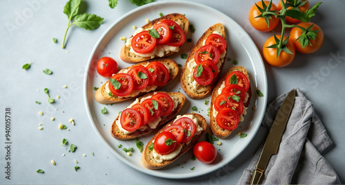 tomatoes on a plate