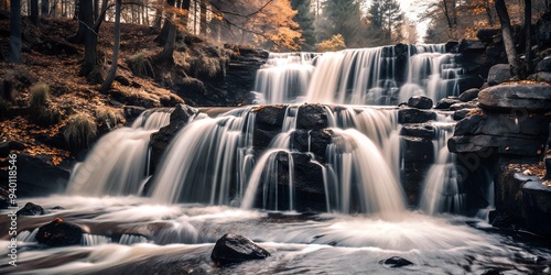 waterfall in the forest