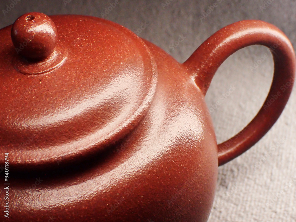 custom made wallpaper toronto digitalCloseup of a purple clay teapot, traditional Chinese tea culture