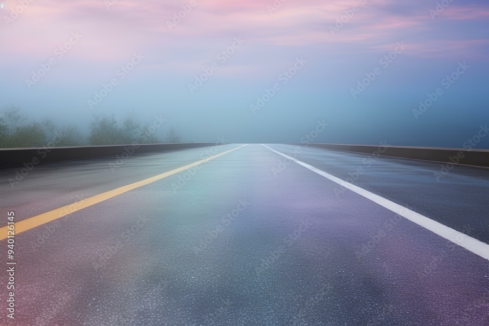 Fototapeta premium driving on a highway