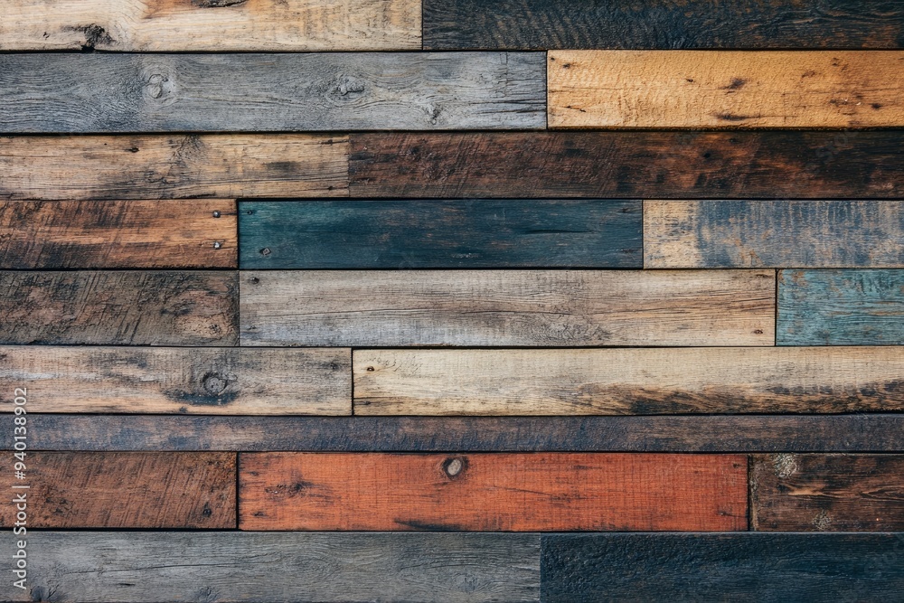 old wood texture, wall panel made of boards , ai old wood texture, wall panel made of boards , ai