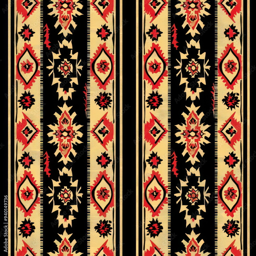 Textile repeat pattern of tribal seamless pattern silk texture Textile repeat pattern of tribal seamless pattern silk texture
