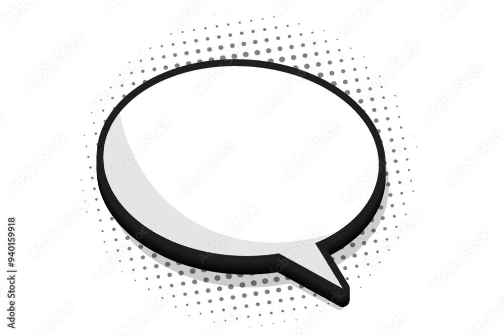 Speech bubbles vector