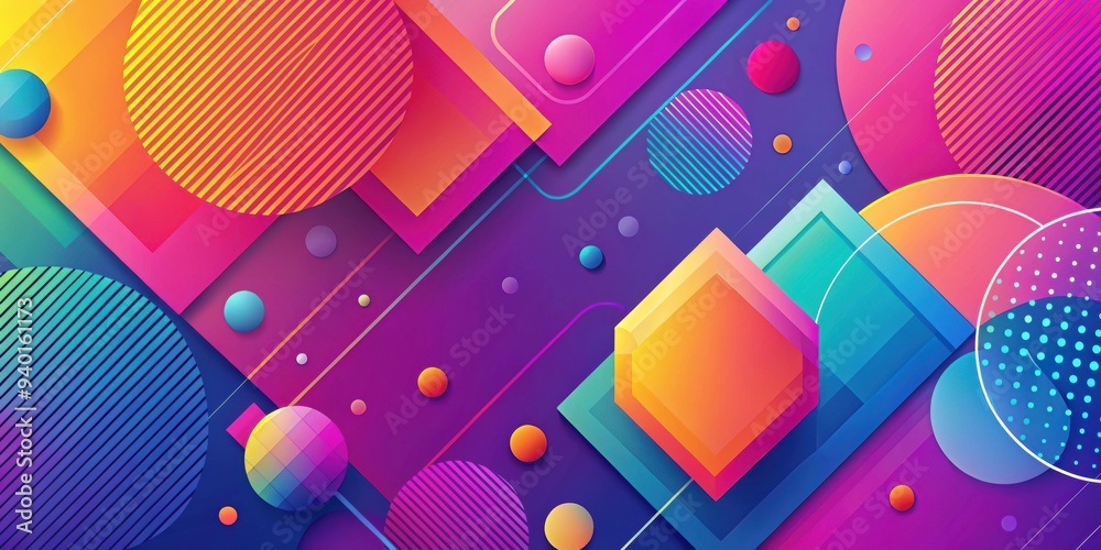 Abstract colorful background with vibrant shades and geometric shapes, abstract, colorful, background, vibrant, shades Abstract colorful background with vibrant shades and geometric shapes, abstract, colorful, background, vibrant, shades