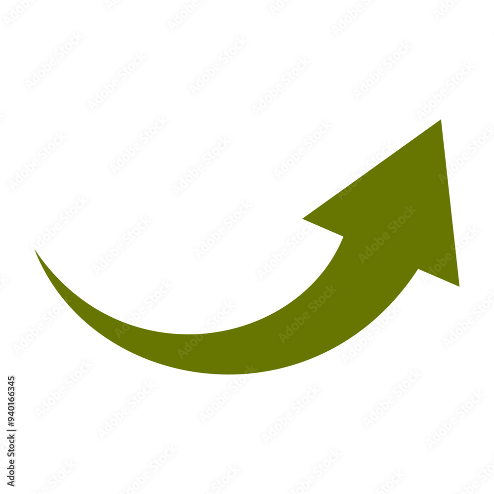 Arrow icon Isolated illustration on white background Arrow icon Isolated illustration on white background