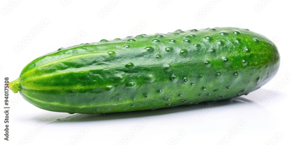 Fresh and green cucumber on a white background, cucumber, vegetable, fresh, green, healthy, organic, natural, food, ingredient Fresh and green cucumber on a white background, cucumber, vegetable, fresh, green, healthy, organic, natural, food, ingredient