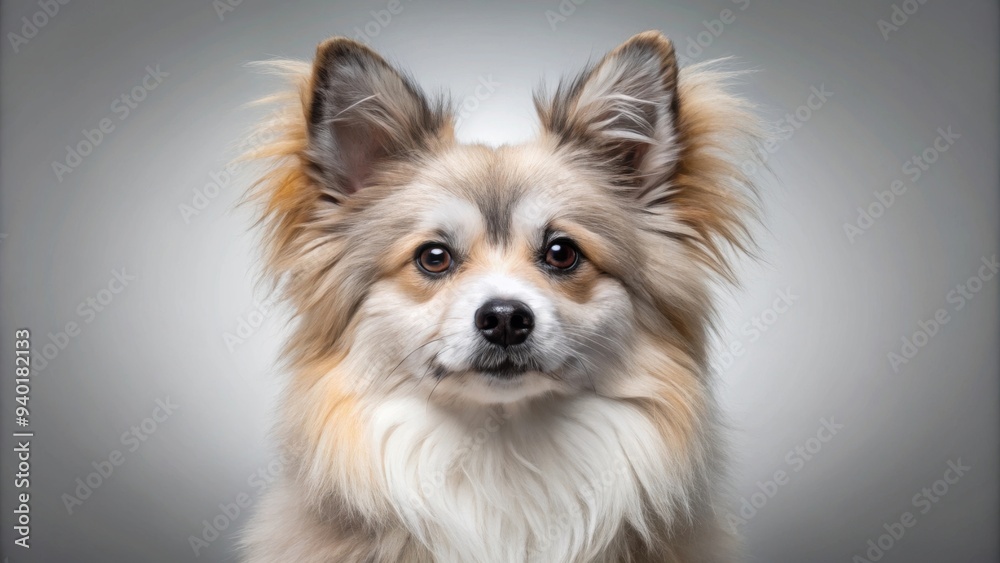 Chao-chao dog breed isolated on a clear background, chao-chao, dog, breed, fluffy, cute, domestic, pet, fur, purebred, white Chao-chao dog breed isolated on a clear background, chao-chao, dog, breed, fluffy, cute, domestic, pet, fur, purebred, white