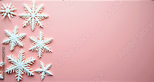 pink christmas background