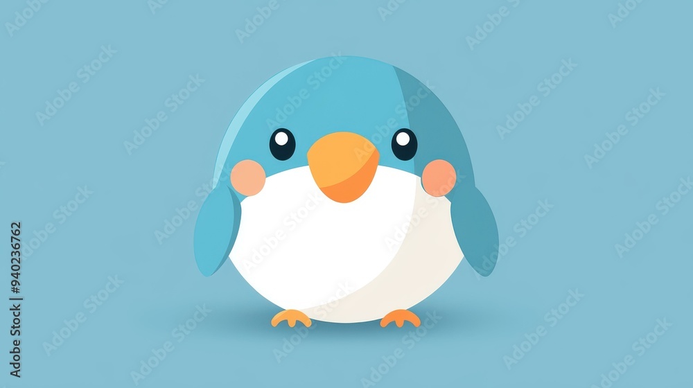 This lively bird logo showcases a playful cartoon style, blending vibrant colors and textures for modern branding. This lively bird logo showcases a playful cartoon style, blending vibrant colors and textures for modern branding.