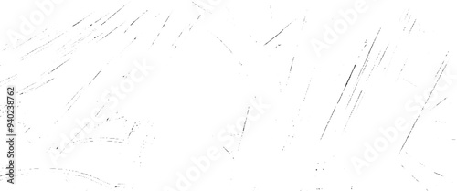 Vector black and white grunge texture grunge scratch texture distressed black sketches line texture.