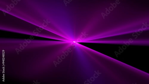 6 pink laser strobe light overlays on transparent backgrounds in seamless loops.
