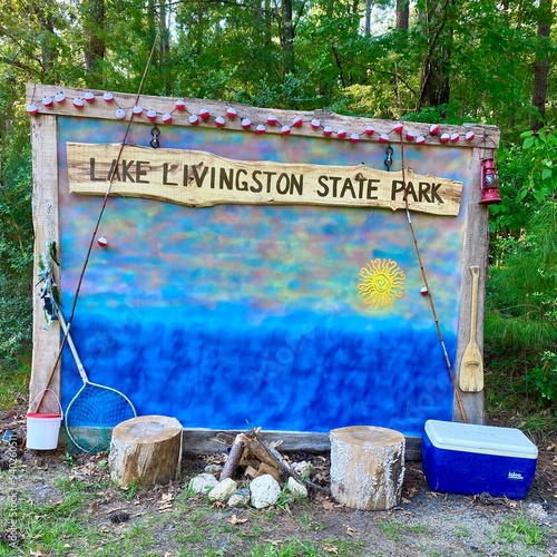  lake livingston state park, Texas, USA.- landscape images	
 photo