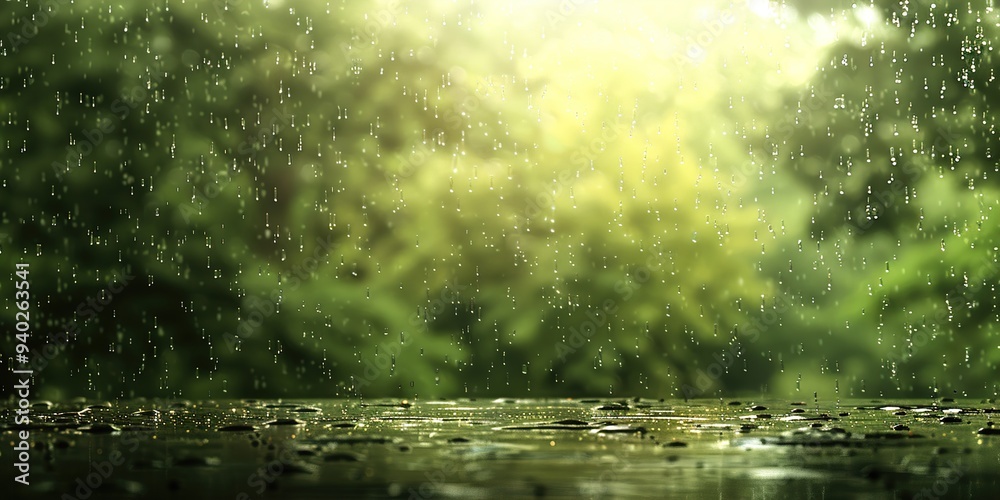 rain in the forest rain in the forest