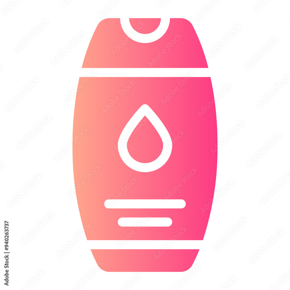 shampoo gradient icon shampoo gradient icon