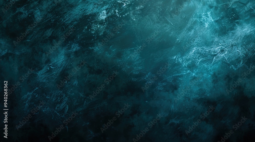 Obraz premium Aerial view to ocean waves. Blue water background