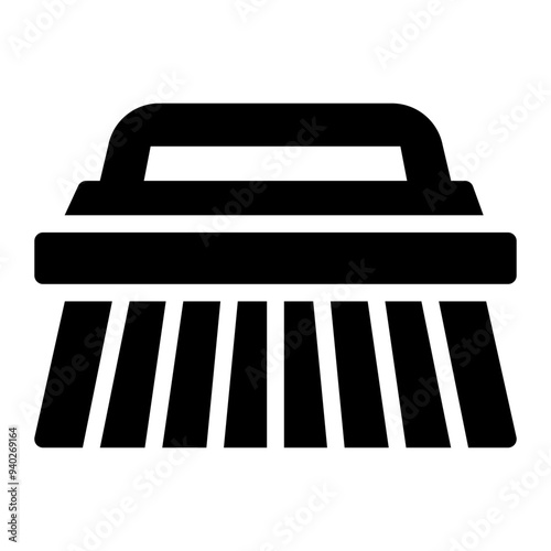 brush glyph icon