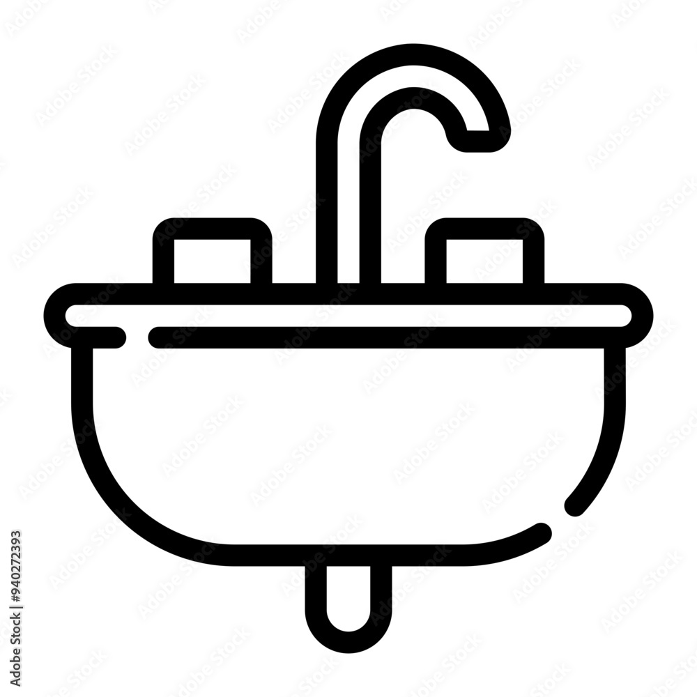 sink line icon