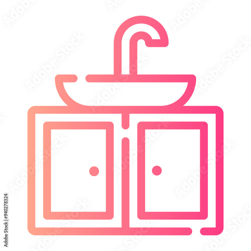sink gradient icon