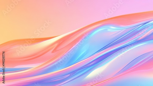 Wallpaper Mural Explore a dreamy, vibrant background with iridescent hues and smooth textures that bring depth to your designs. Torontodigital.ca
