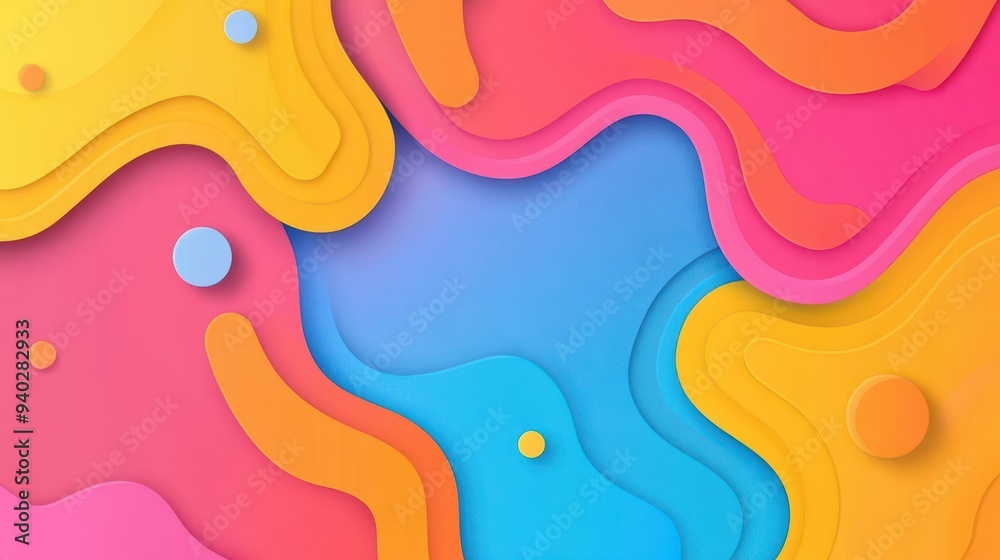 Enjoy the vibrant blend of red, yellow, and blue in this abstract cartoonstyle background, perfect for modern designs. Enjoy the vibrant blend of red, yellow, and blue in this abstract cartoonstyle background, perfect for modern designs.