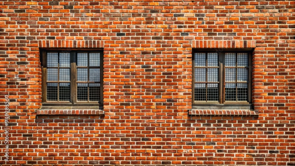 Brick wall with windows, brick, wall, windows, architecture, building, exterior, design, urban, construction, vintage, structure Brick wall with windows, brick, wall, windows, architecture, building, exterior, design, urban, construction, vintage, structure