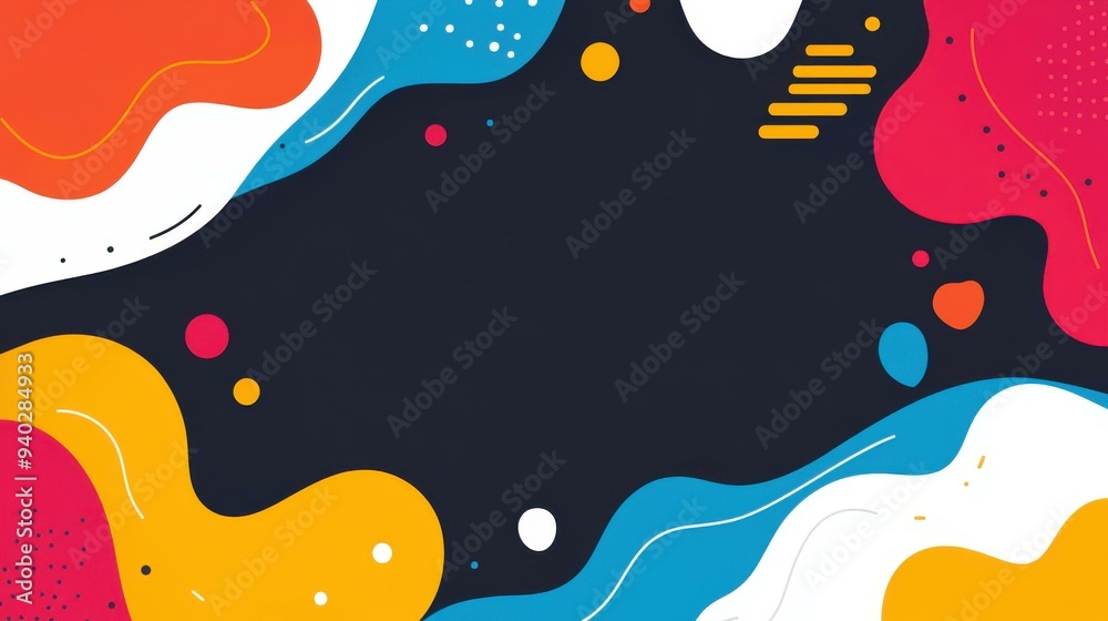 Eyecatching vector sale banners featuring modern art graphics with vibrant shapes and textures for all your design needs.