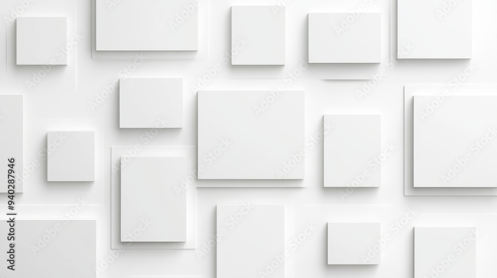 Clean Minimalist Geometric Pattern with Monochromatic Grids and Lines on White Background for Modern Design and Branding Concepts Clean Minimalist Geometric Pattern with Monochromatic Grids and Lines on White Background for Modern Design and Branding Concepts