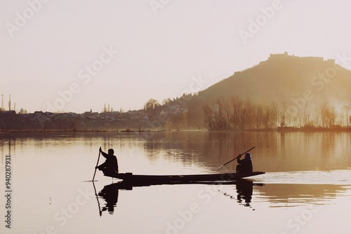 boat on lake