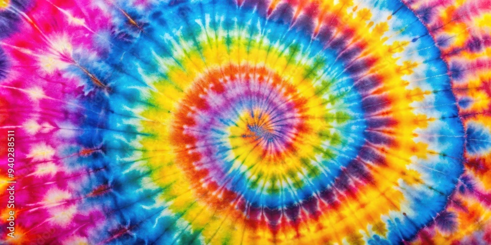 Colorful tie-dye textile with wavy patterns in pink, purple, blue, orange, and yellow, tie-dye, textile, wavy, patterns, colorful Colorful tie-dye textile with wavy patterns in pink, purple, blue, orange, and yellow, tie-dye, textile, wavy, patterns, colorful