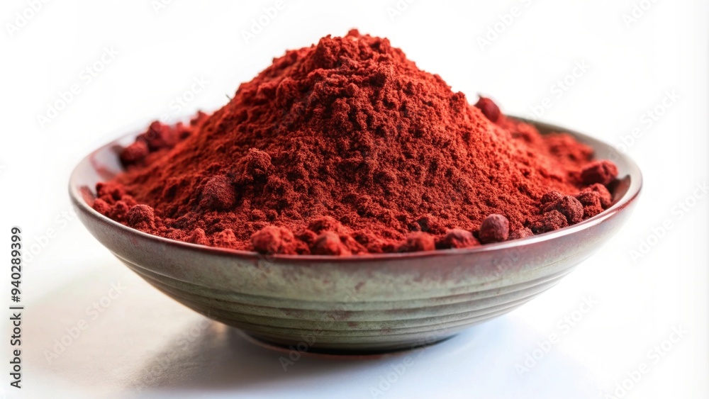 Red Kratom Powder isolated on a background, Mitragyna speciosa, herbal supplement, alternative medicine Red Kratom Powder isolated on a background, Mitragyna speciosa, herbal supplement, alternative medicine