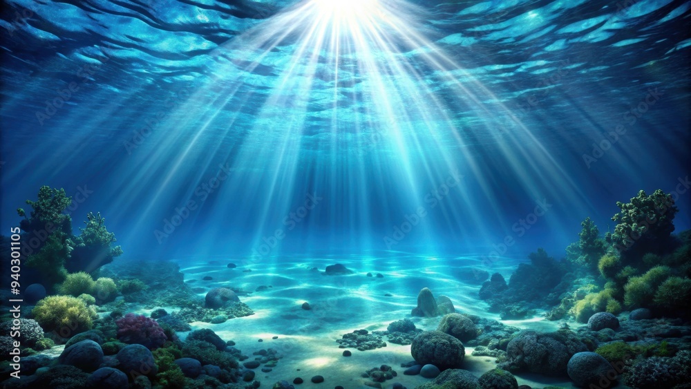 Underwater exploration in the depths of the ocean, deep diving, scuba diving, adventure, underwater, exploration, ocean Underwater exploration in the depths of the ocean, deep diving, scuba diving, adventure, underwater, exploration, ocean