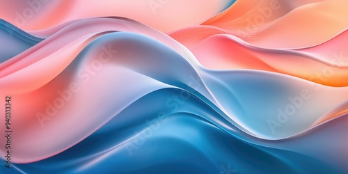 Wallpaper Mural Abstract Colorful Wave Background Torontodigital.ca