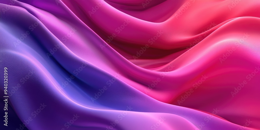 Fototapeta premium Abstract Pink and Blue Fabric