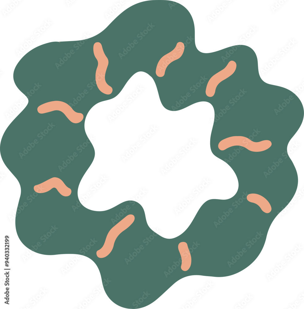 cute vector, flat illustration style of pink green ballet ballerina, seamless pattern for wallpaper design cute vector, flat illustration style of pink green ballet ballerina, seamless pattern for wallpaper design